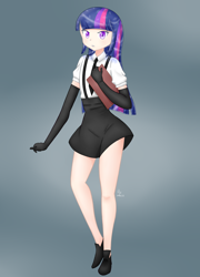 Size: 1600x2222 | Tagged: safe, artist:zoxriver503, derpibooru import, twilight sparkle, human, female, houseki no kuni, humanized, solo