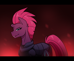 Size: 4138x3400 | Tagged: safe, artist:neoncel, tempest shadow, pony, unicorn, my little pony: the movie, absurd resolution, broken horn, ear fluff, female, mare, smiling, solo