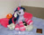 Size: 1880x1480 | Tagged: safe, artist:lanacraft, derpibooru import, twilight sparkle, cat, clothes, cute, irl, photo, plushie, socks, striped socks