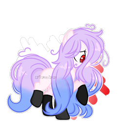 Size: 1200x1200 | Tagged: safe, artist:sapiira, derpibooru import, oc, oc:kuro, earth pony, pony, clothes, female, mare, simple background, socks, solo, transparent background