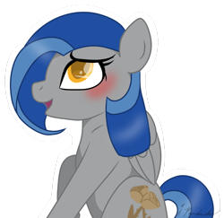 Size: 1024x995 | Tagged: safe, artist:ipandacakes, derpibooru import, oc, pegasus, pony, female, mare, simple background, solo, transparent background, white outline