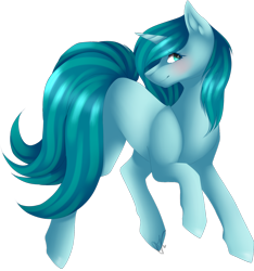 Size: 1024x1096 | Tagged: safe, artist:mauuwde, derpibooru import, oc, oc:ambient waves, pony, unicorn, female, mare, simple background, solo, transparent background