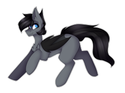 Size: 2993x2225 | Tagged: safe, artist:umiimou, derpibooru import, oc, oc:juneau, bat pony, pony, high res, male, simple background, solo, stallion, transparent background