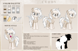 Size: 1600x1046 | Tagged: safe, artist:suramii, derpibooru import, oc, oc only, oc:cuddy, bat pony, reference sheet, solo