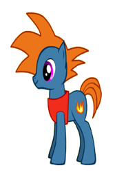 Size: 924x1264 | Tagged: safe, artist:dragonboy618, derpibooru import, oc, oc:firestorm, earth pony, pony, pony creator, solo