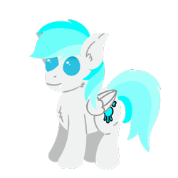 Size: 400x400 | Tagged: safe, artist:dash rocket, derpibooru import, oc, oc only, oc:frostyee, pegasus, pony, cute, ice pony, male, simple background, solo, stallion, transparent background