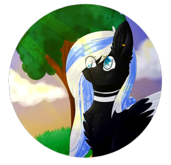 Size: 916x882 | Tagged: safe, artist:twinkepaint, oc, oc only, pegasus, pony, crepuscular rays, ear piercing, earring, female, jewelry, mare, piercing, simple background, solo, transparent background, tree