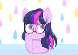 Size: 1813x1295 | Tagged: safe, artist:1drfl_world_end, derpibooru import, sci-twi, twilight sparkle, pony, unicorn, cute, female, glasses, looking at you, mare, solo, twiabetes