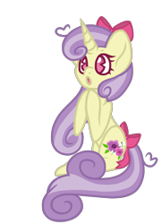 Size: 1200x1657 | Tagged: safe, artist:chococakebabe, derpibooru import, oc, oc:meadow blossom, pony, unicorn, bow, female, hair bow, mare, simple background, solo, tail, transparent background