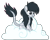 Size: 579x462 | Tagged: safe, artist:crystalponyart7669, derpibooru import, oc, oc:wave splash, pegasus, pony, base used, cloud, female, grin, hooves, mare, on a cloud, simple background, sitting, sitting on cloud, smiling, solo, transparent background, wings