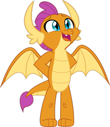 Size: 5086x5863 | Tagged: safe, artist:jhayarr23, derpibooru import, smolder, dragon, marks for effort, absurd resolution, cute, dragoness, female, simple background, smolderbetes, solo, transparent background, vector