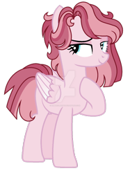 Size: 1024x1366 | Tagged: safe, artist:amberclarity, derpibooru import, oc, pegasus, pony, female, magical lesbian spawn, mare, offspring, parent:pinkie pie, parent:twilight sparkle, parents:twinkie, simple background, solo, transparent background, watermark