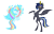 Size: 1174x752 | Tagged: safe, artist:thesmall-artist, derpibooru import, oc, oc only, oc:colour sparkling, oc:sparkle dash, alicorn, pony, magical lesbian spawn, nightmare form, offspring, parent:rainbow dash, parent:twilight sparkle, parents:twidash, rainbow power, simple background, transparent background