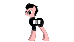 Size: 1920x1080 | Tagged: safe, artist:ponylover88, derpibooru import, pony creator, dave hester jr., simple background, solo, storage wars, sunglasses, transparent background