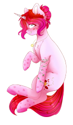 Size: 1420x2424 | Tagged: safe, artist:twinkepaint, derpibooru import, oc, oc:zeira, pony, unicorn, female, mare, simple background, solo, transparent background