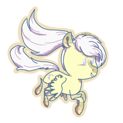 Size: 600x600 | Tagged: safe, artist:laps-sp, derpibooru import, oc, oc only, pegasus, pony, chibi, female, flying, mare, simple background, solo, transparent background