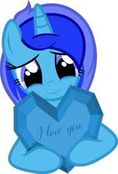 Size: 4000x5886 | Tagged: safe, artist:fuzzybrushy, derpibooru import, oc, oc only, oc:spacelight, unicorn, female, heart, mare, simple background, solo, transparent background, vector