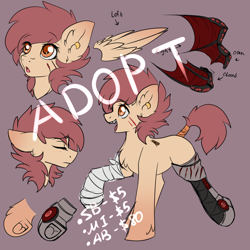 Size: 3000x3000 | Tagged: safe, artist:fkk, derpibooru import, oc, oc only, pegasus, pony, adoptable, female, mare, solo