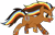 Size: 3370x2147 | Tagged: safe, artist:imperfectxiii, derpibooru import, oc, oc only, oc:copper plume, unicorn, glasses, male, rainbow power, rainbow power-ified, raised hoof, simple background, solo, transparent background