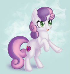 Size: 1024x1087 | Tagged: safe, artist:gracewolf, sweetie belle, pony, unicorn, female, filly, rearing, solo