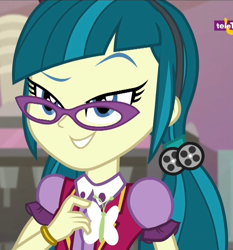 Size: 1005x1079 | Tagged: safe, screencap, juniper montage, equestria girls, mirror magic, spoiler:eqg specials, cropped, female, glasses, solo