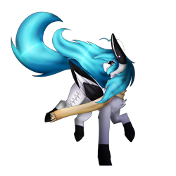 Size: 5000x5000 | Tagged: safe, artist:ohmoonsaver, derpibooru import, oc, oc only, oc:beatz, pegasus, pony, absurd resolution, clothes, female, mare, scarf, simple background, solo, transparent background