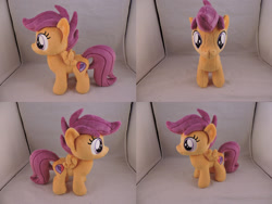 Size: 1597x1199 | Tagged: safe, artist:little-broy-peep, scootaloo, pony, irl, photo, plushie, solo