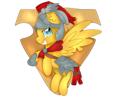 Size: 1280x1024 | Tagged: safe, artist:warriorcatsgeek, derpibooru import, flash magnus, pegasus, pony, armor, male, netitus, shield, simple background, solo, transparent background