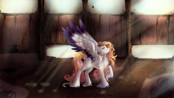 Size: 3840x2160 | Tagged: safe, artist:dream--chan, oc, oc only, pony, solo