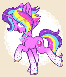 Size: 3000x3500 | Tagged: safe, artist:hawthornss, oc, oc only, oc:glittersweet, pony, unicorn, bedroom eyes, looking at you, simple background, solo