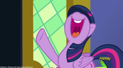Size: 853x475 | Tagged: safe, screencap, twilight sparkle, twilight sparkle (alicorn), alicorn, pony, a flurry of emotions, cute, nose in the air, open mouth, solo, twiabetes, twilight's castle, uvula