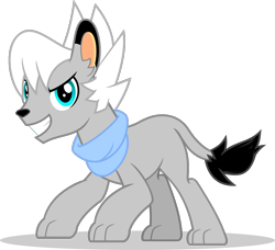 Size: 948x866 | Tagged: safe, artist:mlp-trailgrazer, derpibooru import, oc, oc:frost bite, big cat, hybrid, lion, pony, commission, male, simple background, solo, transparent background