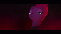 Size: 1920x1080 | Tagged: safe, derpibooru import, screencap, tempest shadow, my little pony: the movie, broken horn, eye scar, scar, solo