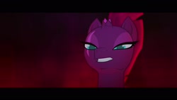 Size: 1920x1080 | Tagged: safe, derpibooru import, screencap, tempest shadow, my little pony: the movie, broken horn, eye scar, scar, solo