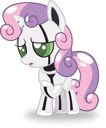 Size: 4149x5000 | Tagged: safe, artist:no-time-for-caution, derpibooru import, sweetie belle, sweetie bot, pony, robot, robot pony, unicorn, friendship is witchcraft, absurd resolution, female, filly, horn, open mouth, raised hoof, sad, simple background, solo, transparent background