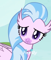 Size: 472x554 | Tagged: safe, derpibooru import, screencap, silverstream, pony, non-compete clause, 3:, cropped, cute, diastreamies, sad, solo