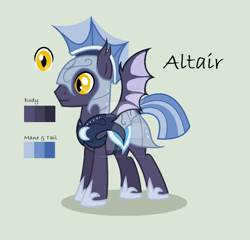 Size: 1024x984 | Tagged: safe, artist:aurora-light-x, derpibooru import, oc, oc:altair, bat pony, pony, male, simple background, solo, stallion, watermark