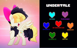 Size: 832x524 | Tagged: safe, songbird serenade, pegasus, pony, my little pony: the movie, sia (singer), undertale