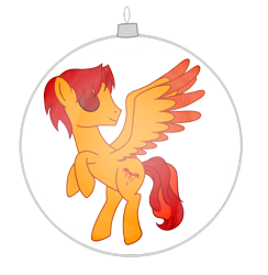 Size: 1024x1049 | Tagged: safe, artist:stormdragon3, derpibooru import, oc, oc:goldenfox, pegasus, pony, eyes closed, male, ornament, simple background, solo, stallion, transparent background, two toned wings