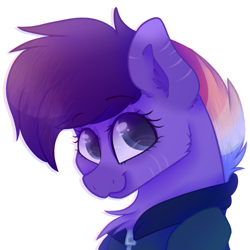 Size: 1024x1024 | Tagged: safe, artist:_spacemonkeyz_, derpibooru import, oc, oc:styleshift, pony, bust, female, mare, portrait, simple background, solo, transparent background