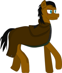 Size: 4220x5000 | Tagged: safe, artist:starry mind, derpibooru exclusive, derpibooru import, fallout equestria, absurd resolution, clothes, medibang paint, ncr ranger, requested art, scar, shading, simple background, stable dweller, transparent background