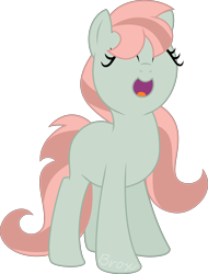 Size: 4231x5568 | Tagged: safe, artist:babyroxasman, derpibooru import, oc, oc only, oc:misty breeze, absurd resolution, simple background, smiley face, solo, transparent background, vector