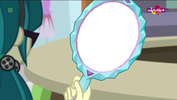 Size: 1280x720 | Tagged: safe, edit, edited screencap, screencap, juniper montage, equestria girls, mirror magic, spoiler:eqg specials, exploitable, meme, mirror, solo, teletoon, template