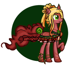 Size: 966x882 | Tagged: safe, artist:t-aroutachiikun, derpibooru import, oc, oc only, oc:northern star, earth pony, pony, female, mare, simple background, solo, transparent background, watermark