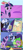 Size: 1919x4225 | Tagged: safe, artist:estories, derpibooru import, apple bloom, applejack, spike, twilight sparkle, twilight sparkle (alicorn), oc, oc:silverlay, alicorn, dragon, earth pony, pony, unicorn, comic:a(pple)ffection, absurd resolution, banjo, comic, female, framed picture, magic, mare, musical instrument, photo