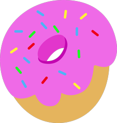 Size: 4096x4290 | Tagged: safe, artist:cloudyglow, donut joe, .ai available, absurd resolution, cutie mark, cutie mark only, no pony, simple background, transparent background, vector