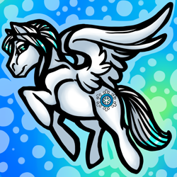 Size: 960x960 | Tagged: safe, oc, oc only, oc:cold front, pegasus, pony, flying, male, solo