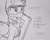 Size: 1024x811 | Tagged: safe, artist:fanliterature101, derpibooru import, oc, oc only, oc:century, fallout equestria, fallout equestria brotherhooves of steel, security guard, solo, stable 76, traditional art, watermark