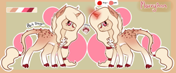 Size: 2713x1127 | Tagged: safe, artist:oddends, oc, oc only, dragon, unicorn, clothes, fangs, female, mare, reference sheet