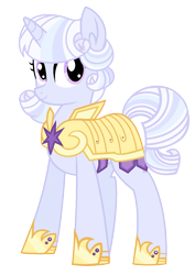 Size: 892x1260 | Tagged: safe, artist:amberclarity, derpibooru import, oc, oc:clarissa crystal, pony, unicorn, armor, female, mare, royal guard, simple background, solo, transparent background